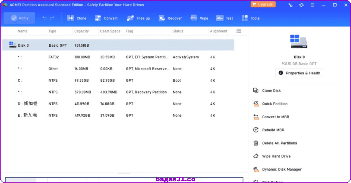 AOMEI Partition Assistant Bagas31
