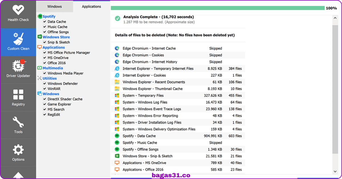 Bagas31 CCleaner Pro