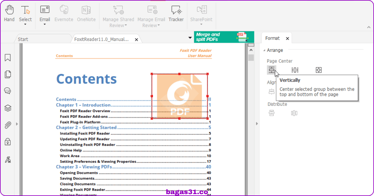 Foxit PDF Editor Bagas31