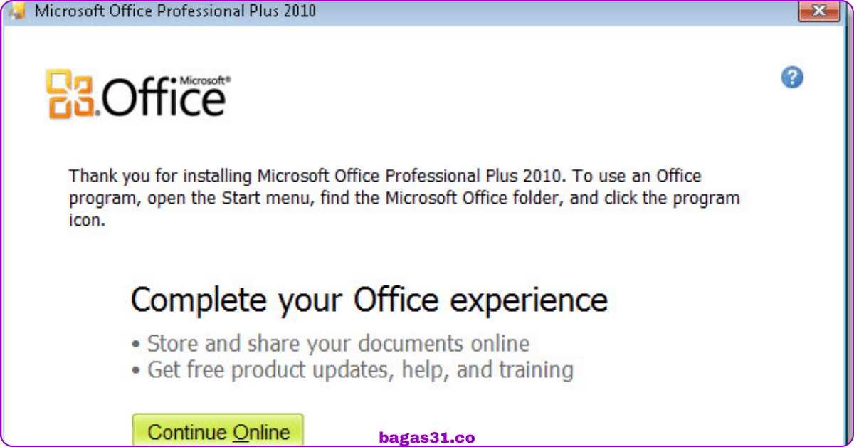 Microsoft Office 2010 Download Bagas31