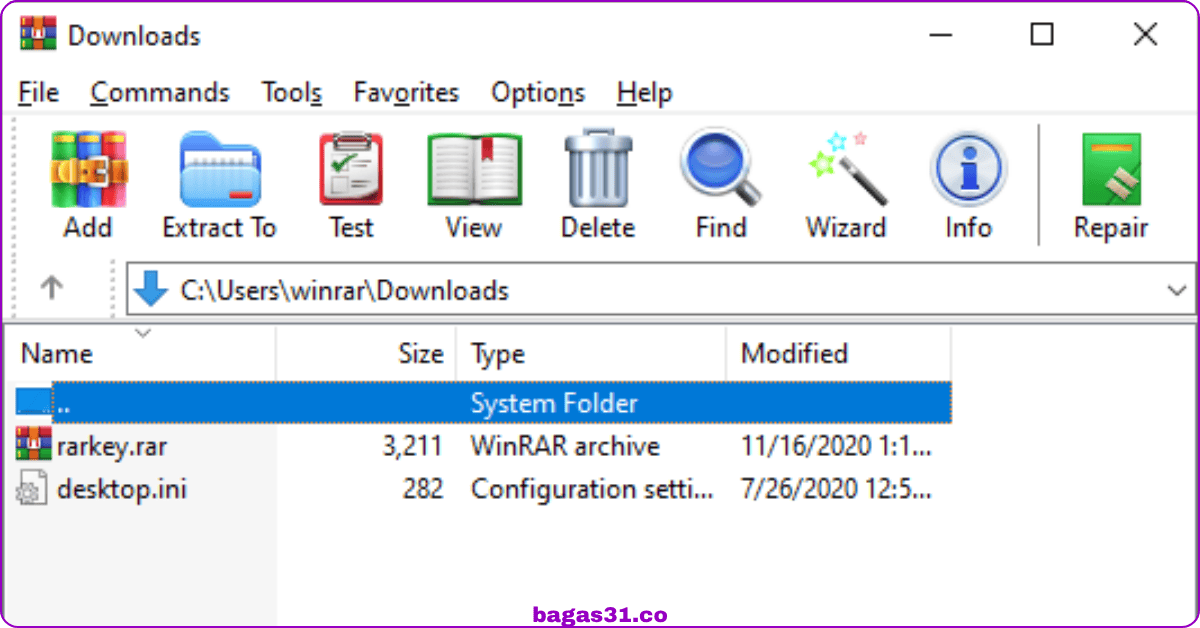 WinRAR Bagas31
