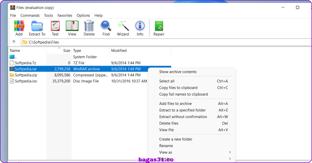 WinRAR Bagas31